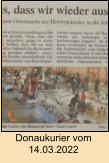 Donaukurier vom 14.03.2022